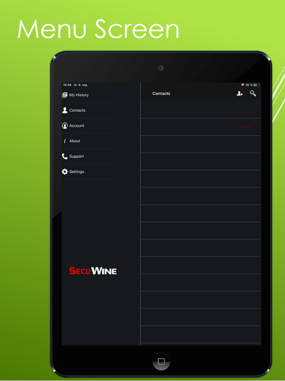 Screenshot #5 pour SecuWine Messenger