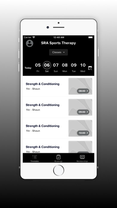 SRA Sports Therapy Screenshot