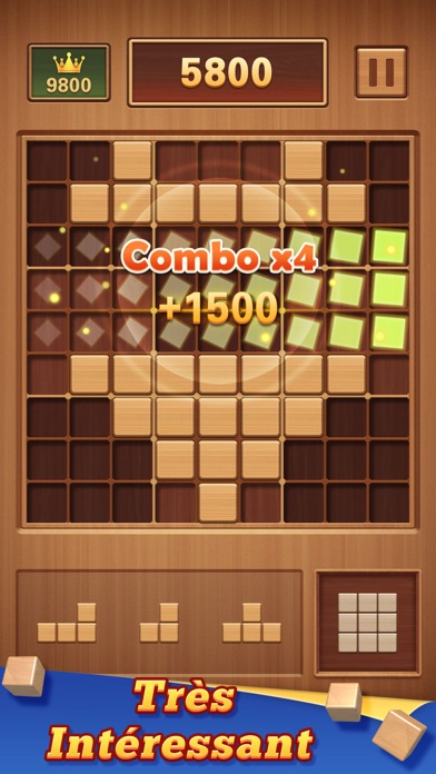 Screenshot #3 pour Bloc De Bois 99-Sudoku Puzzle