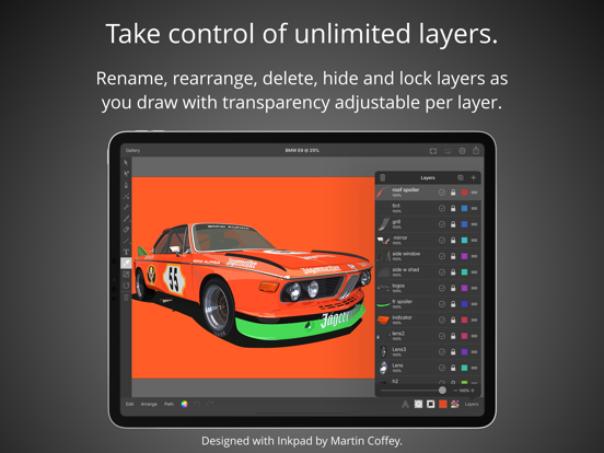 Inkpad - Graphic Design iPad app afbeelding 6