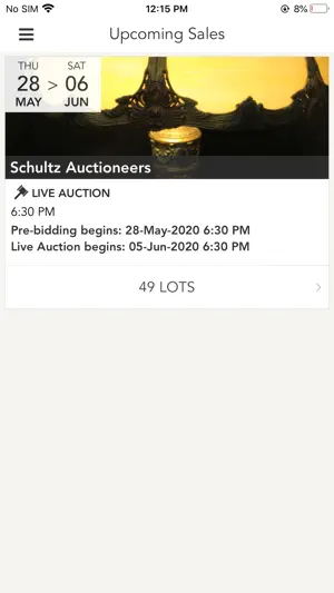 Schultz Auctioneers screenshot 1