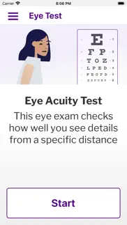 nyu langone eye test iphone screenshot 1