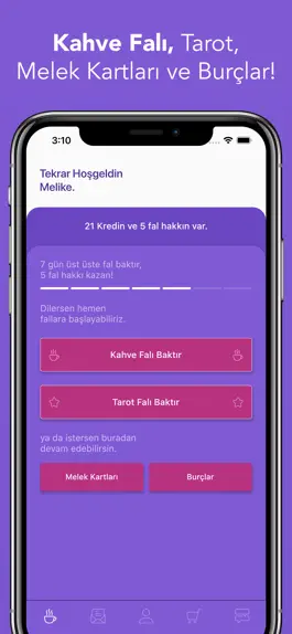 Game screenshot Efsun Abla Kahve Falı, Tarot mod apk