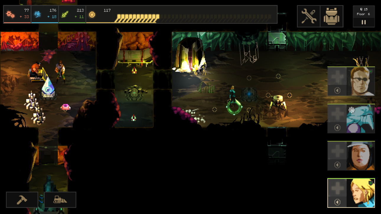Dungeon of the Endless: Apogee Hack screenshot 9 - iOS game interface