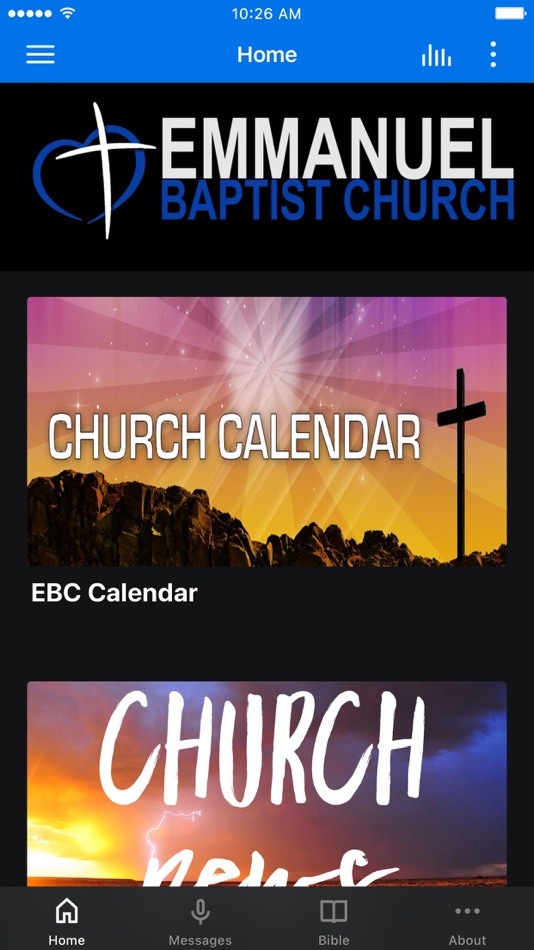 #1. EBC Grenada (iOS) Podle: Emmanuel Baptist Church, Inc (Grenada)