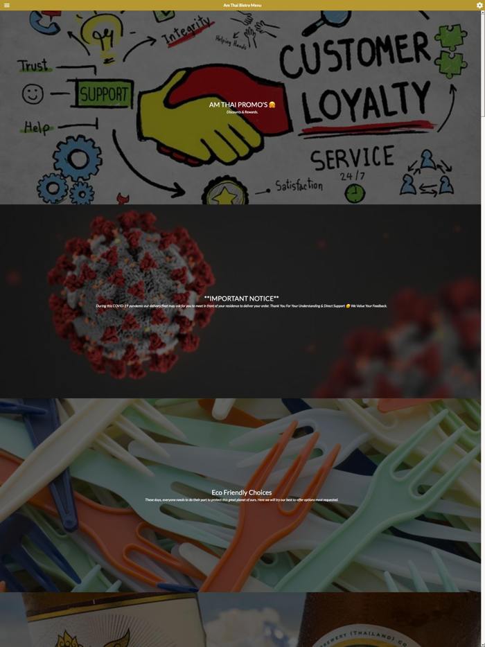 Am Thai Bistro Online Ordering
