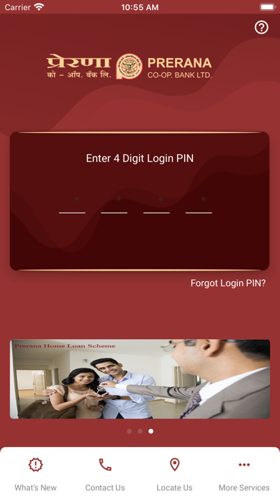 PRERANA COOPERATIVE BANK LTD Screenshot