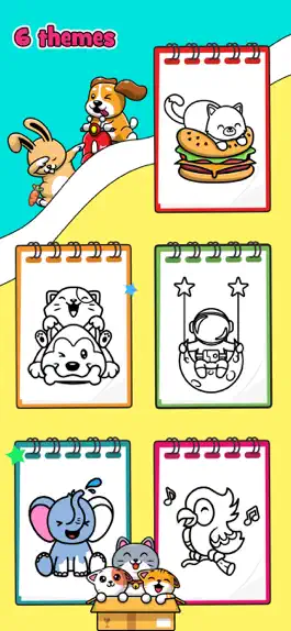 Game screenshot Coloring pages collection hack