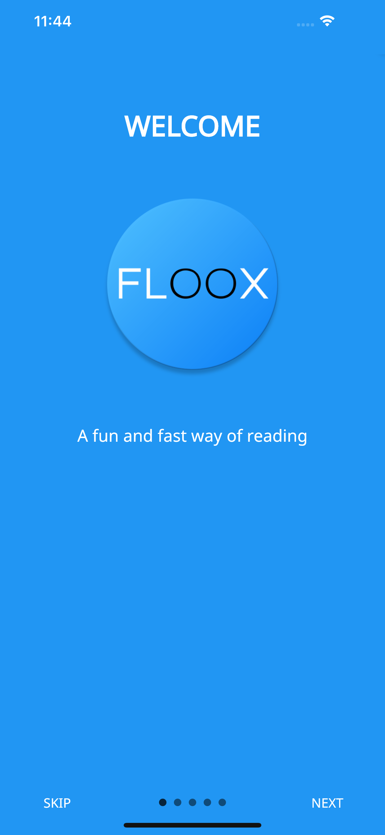 FLOOX reader