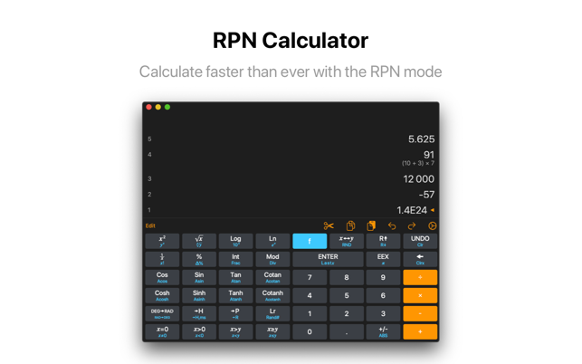 ‎Calculator RPN Screenshot