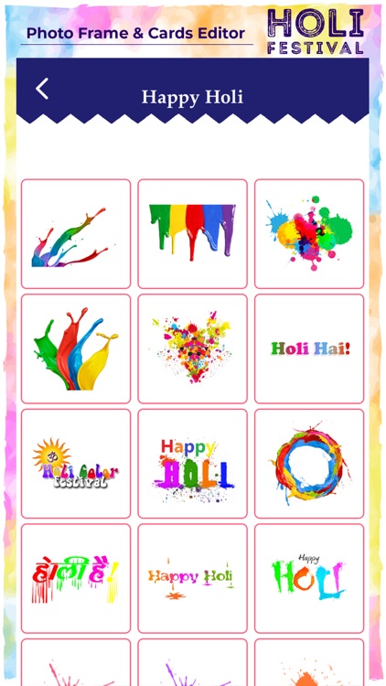 Holi Photo Frame & Card Editor screenshot-3