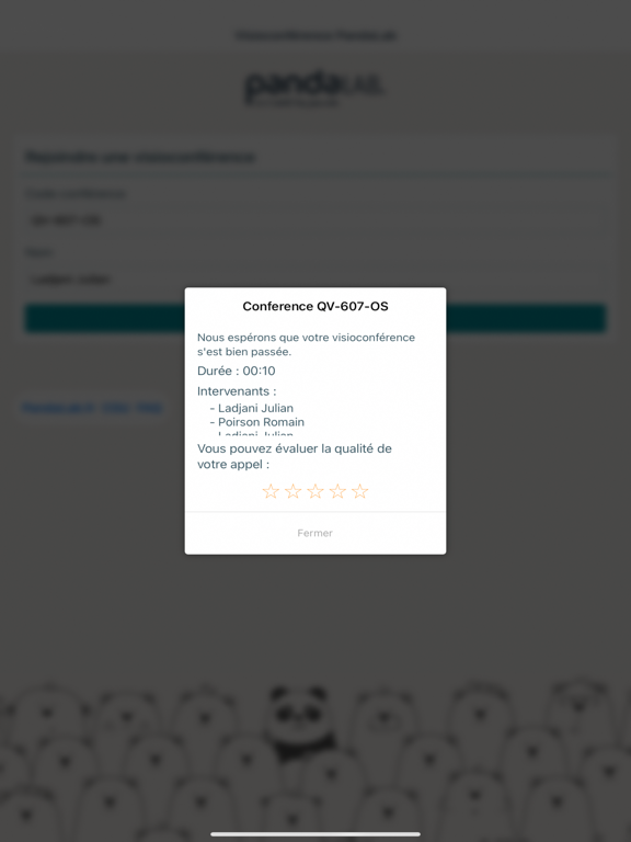 Screenshot #6 pour Visioconférence PandaLab