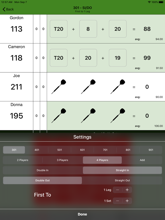 Simple Darts Scoreboardのおすすめ画像5