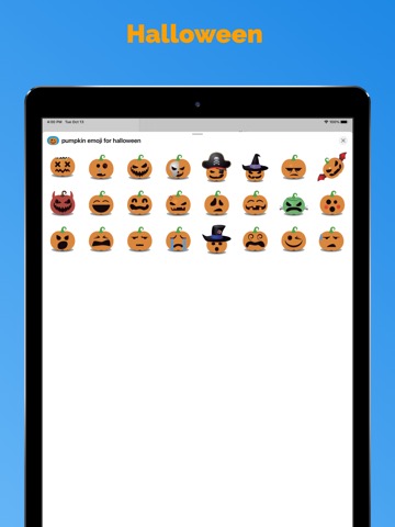 Pumpkin : Halloween stickersのおすすめ画像1