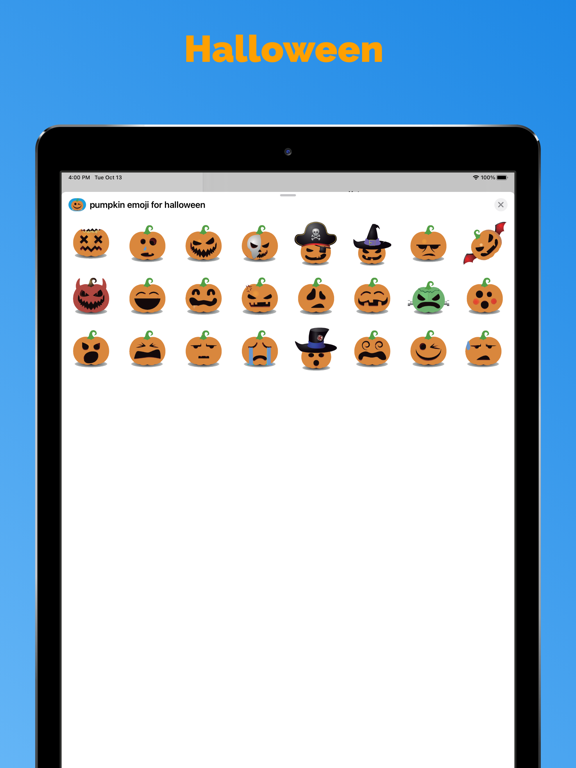 Screenshot #4 pour Pumpkin : Halloween stickers