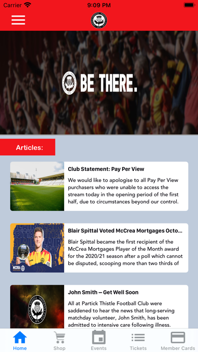 Partick Thistle Screenshot
