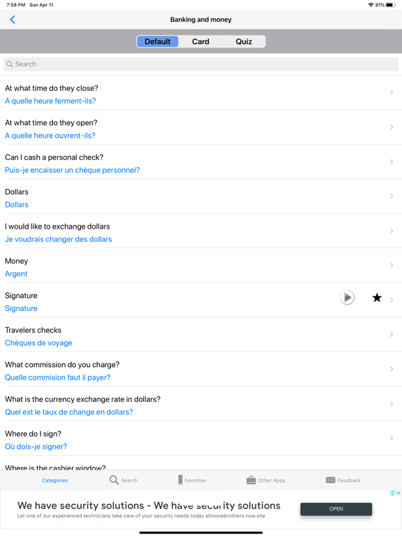 Screenshot #4 pour Learn English to French