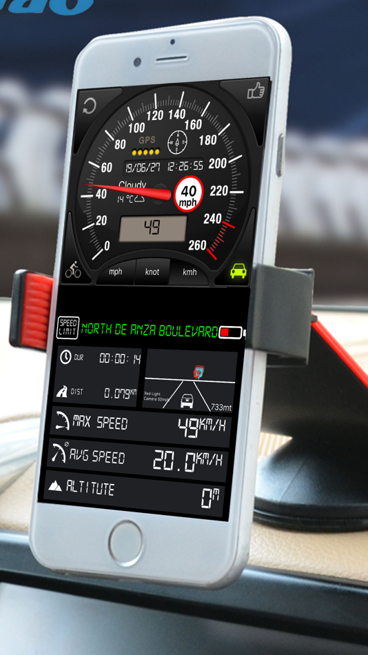 #4. Speedometer ⊲ (iOS) Podle: UniCom Technology