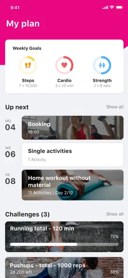 Game screenshot HerBody-Frauen Fitness Club mod apk