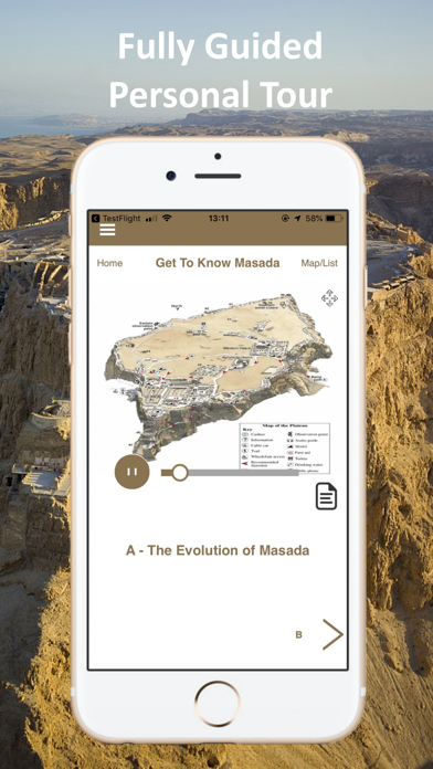 Masada Fortress Tour Guideのおすすめ画像1