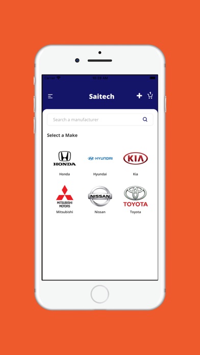 Saitech Auto Spare Parts Screenshot