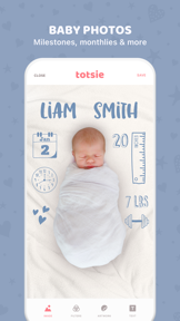 Totsie – Baby Photo Editor screenshot