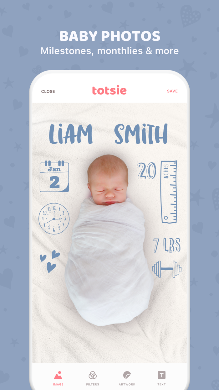 Totsie – Baby Photo Editor