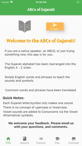 Game screenshot ABCs of Gujarati mod apk