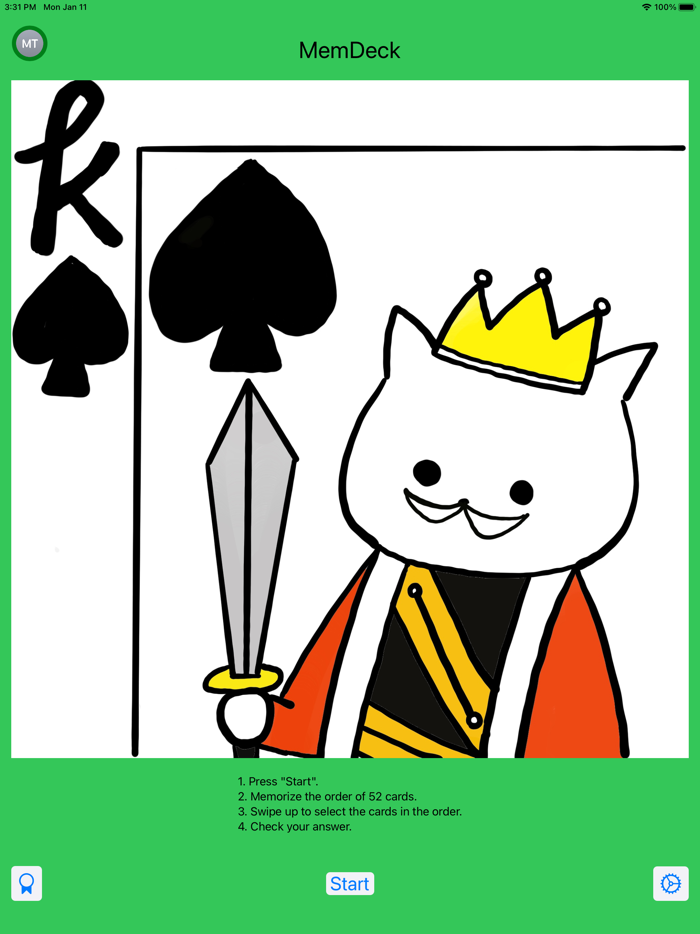 MemDeck - speed card practice