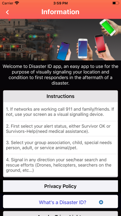 Screenshot #3 pour Disaster ID
