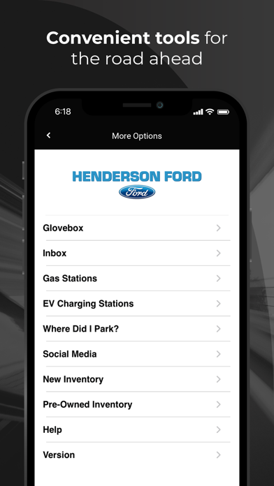 Henderson Ford Advantage Screenshot