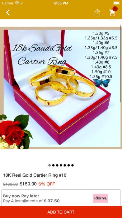 My Real Gold Jewelry LLC Screenshot