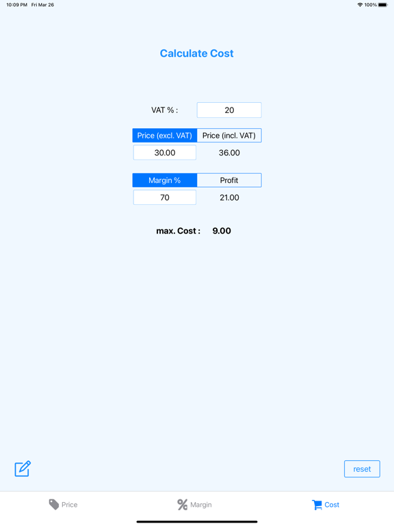 Screenshot #6 pour thinkMargin