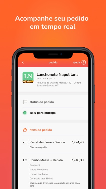 ZERO1 Delivery de Comida