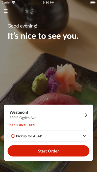 Sushi House Restaurant Screenshot
