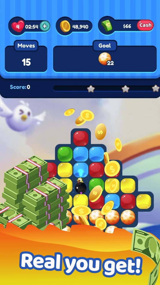 #4. Pop Maze – Gem Match 3 Games (iOS) Podle: Jedimobi