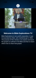 Bible Explorations TV screenshot #1 for iPhone