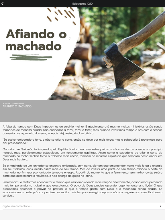 Screenshot #6 pour Comunidade Cristão Novo Tempo
