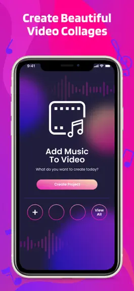 Game screenshot Video collage with music mod apk