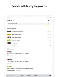 New Zealand News Newsstand NZ iPad image 4