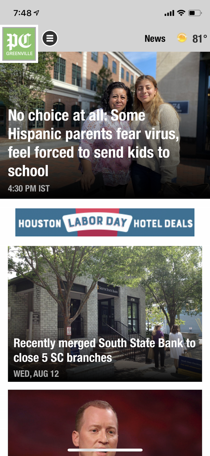 Post and Courier Greenville