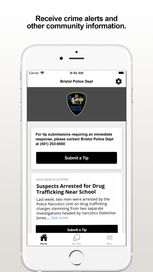 #1. Bristol PD (iOS) 由: Bristol Police Department