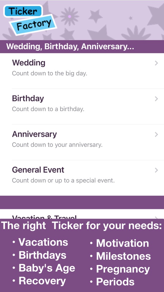 #5. Ticker Factory Widget (iOS) 来自: Tamtris Web Services Inc.