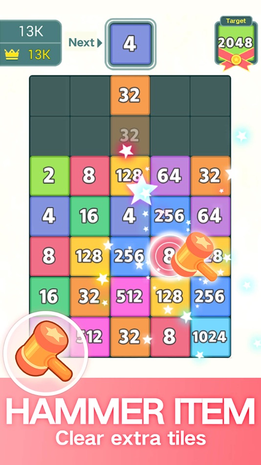 #3. NumDrop - Number Puzzle Games (iOS) 由: 骏 黄