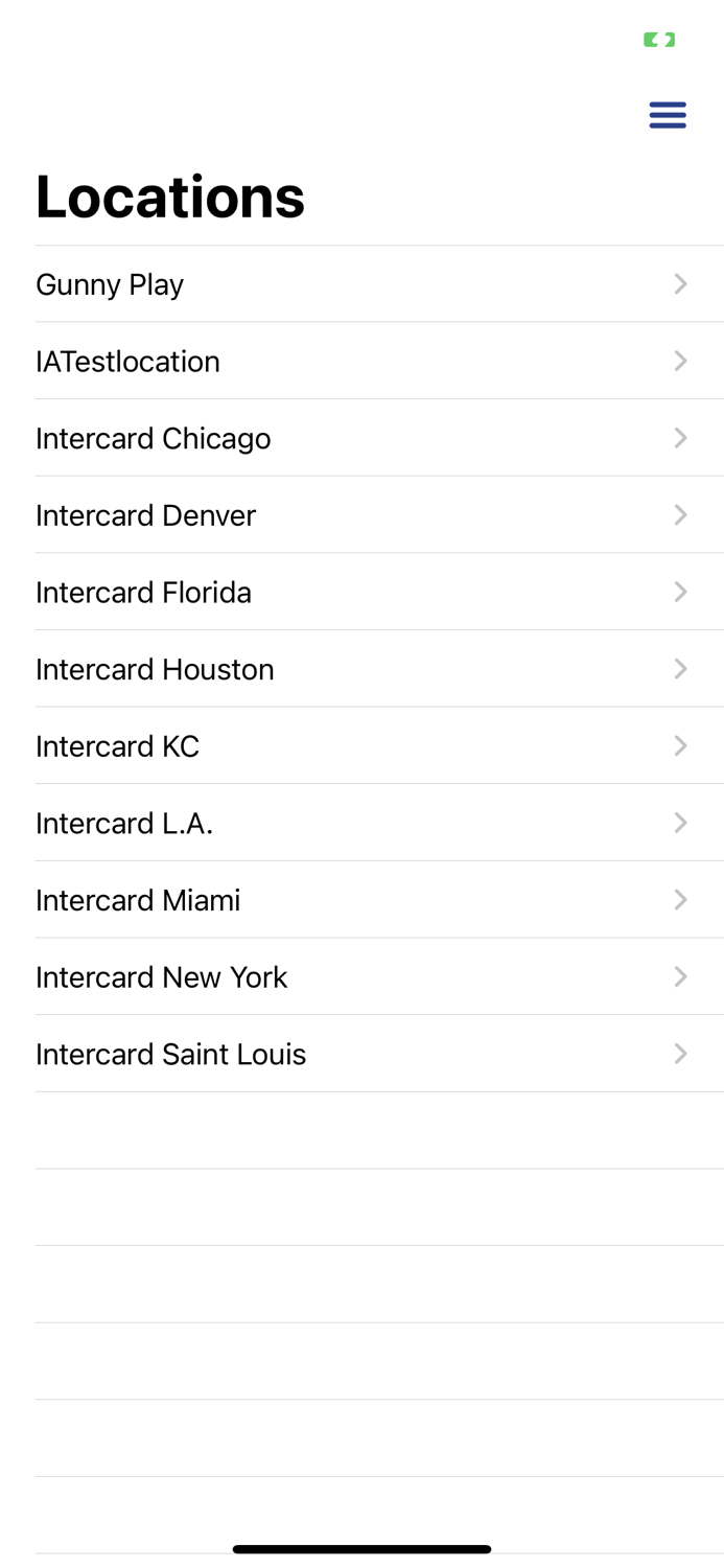 Intercard iService App