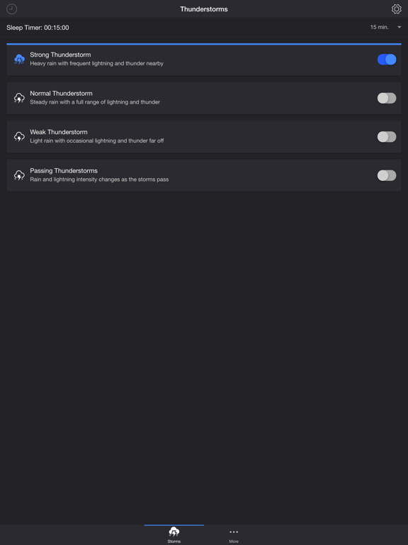 Screenshot #4 pour Thunderstorm Simulator (w/Ads)