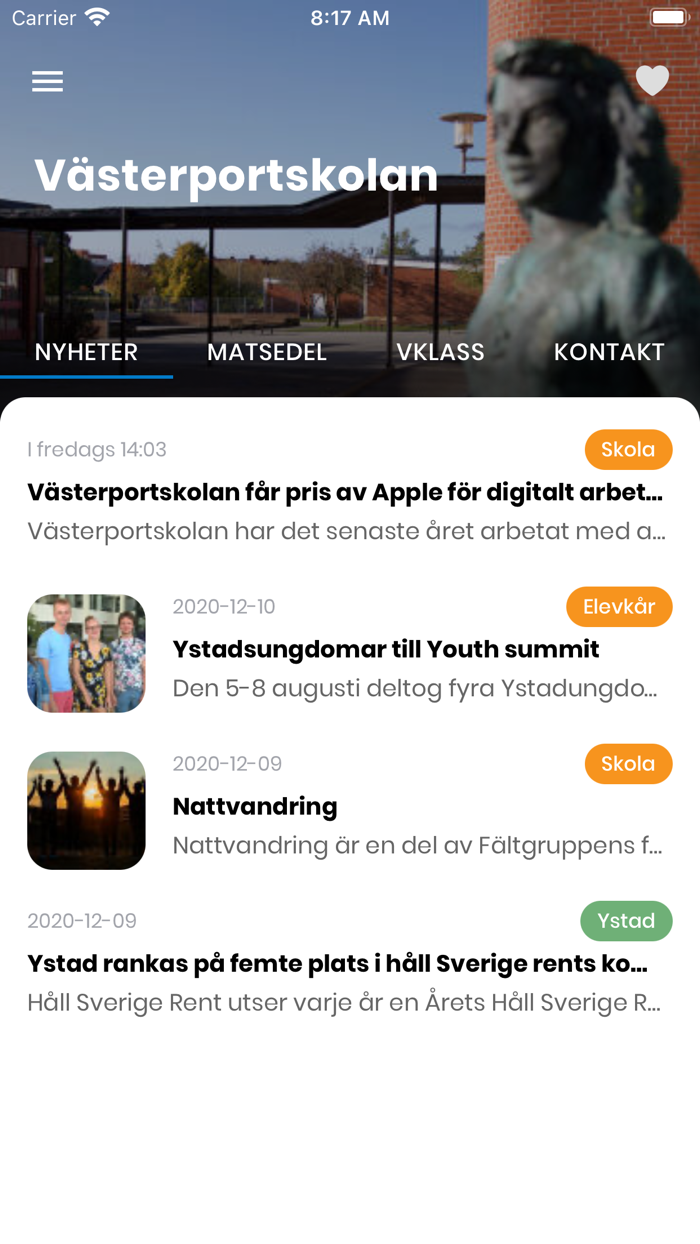 Skolapp Ystad