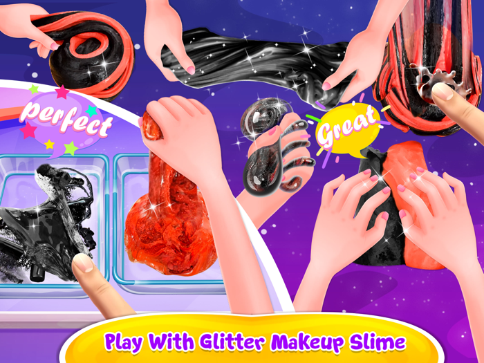 Makeup Slime - Glitter Fun