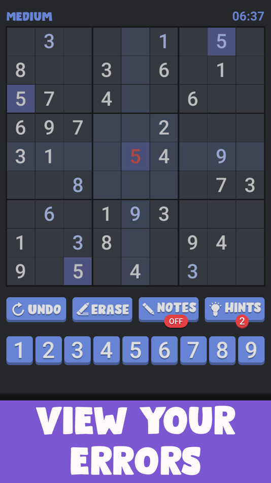 #4. Classic Sudoku Games (iOS) 由: Rory Buckley
