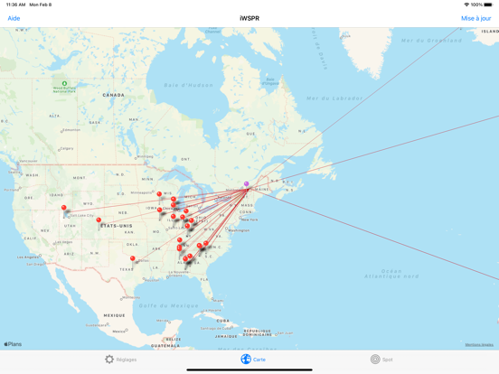Screenshot #4 pour iWSPR TX - QRP Hamradio